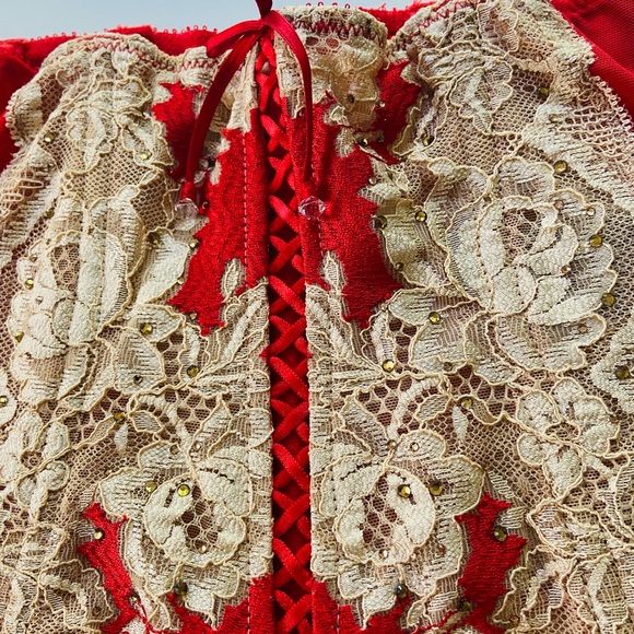 VS Lace up belt sexy waist girdle garter belt - Picture 2 of 8